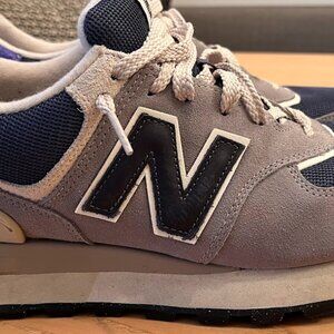 New Balance 574 Legacy Grey/Navy - Size 11.5